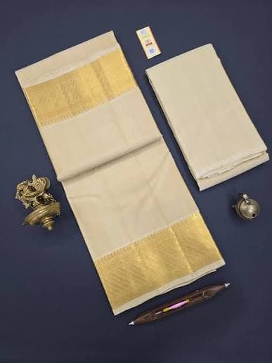 Silk Veshti & Angavastram Set