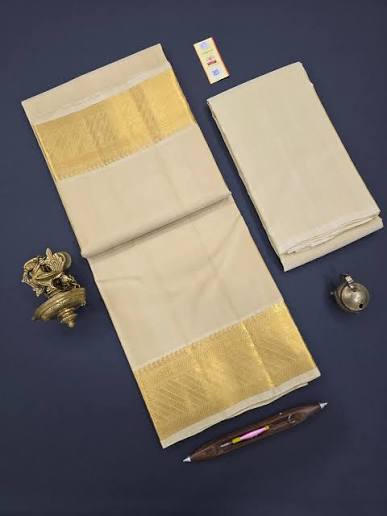 Silk Veshti & Angavastram Set